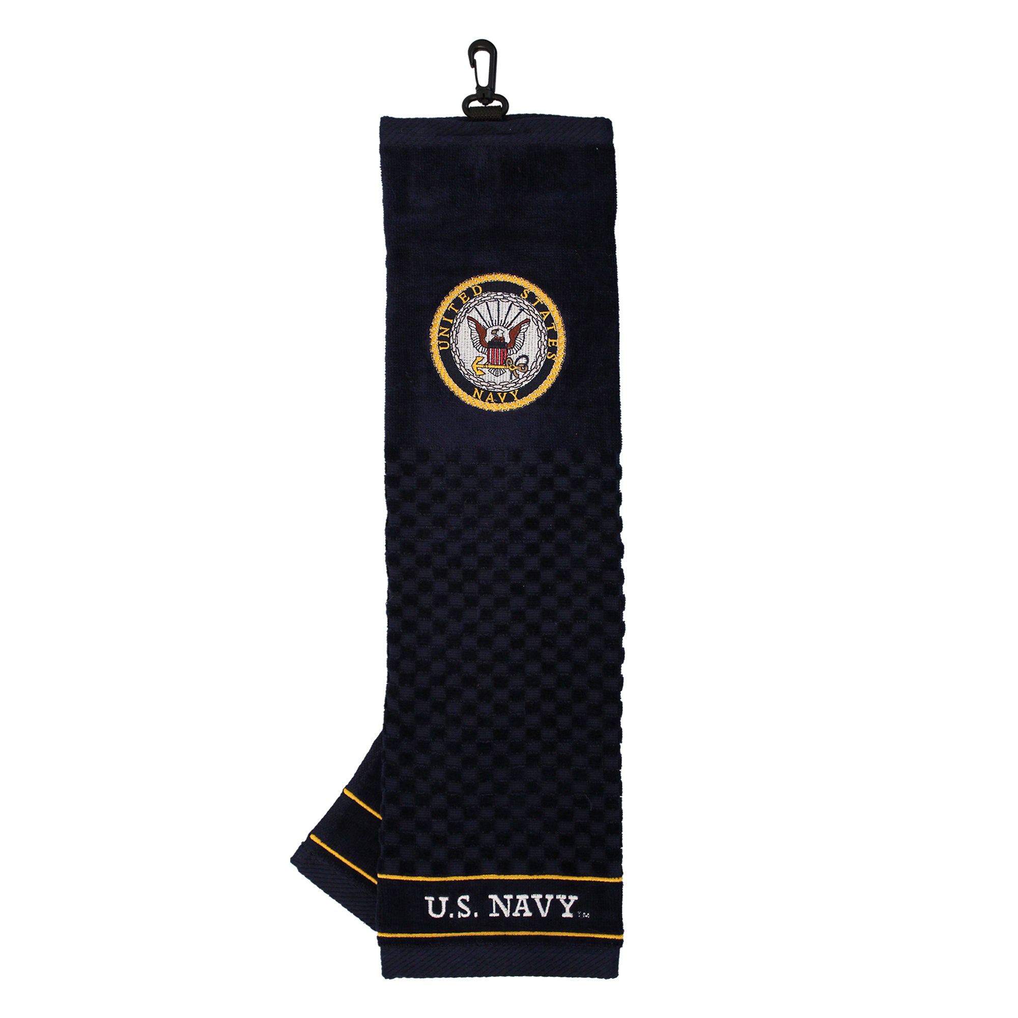 US NAVY EMBR TOWEL