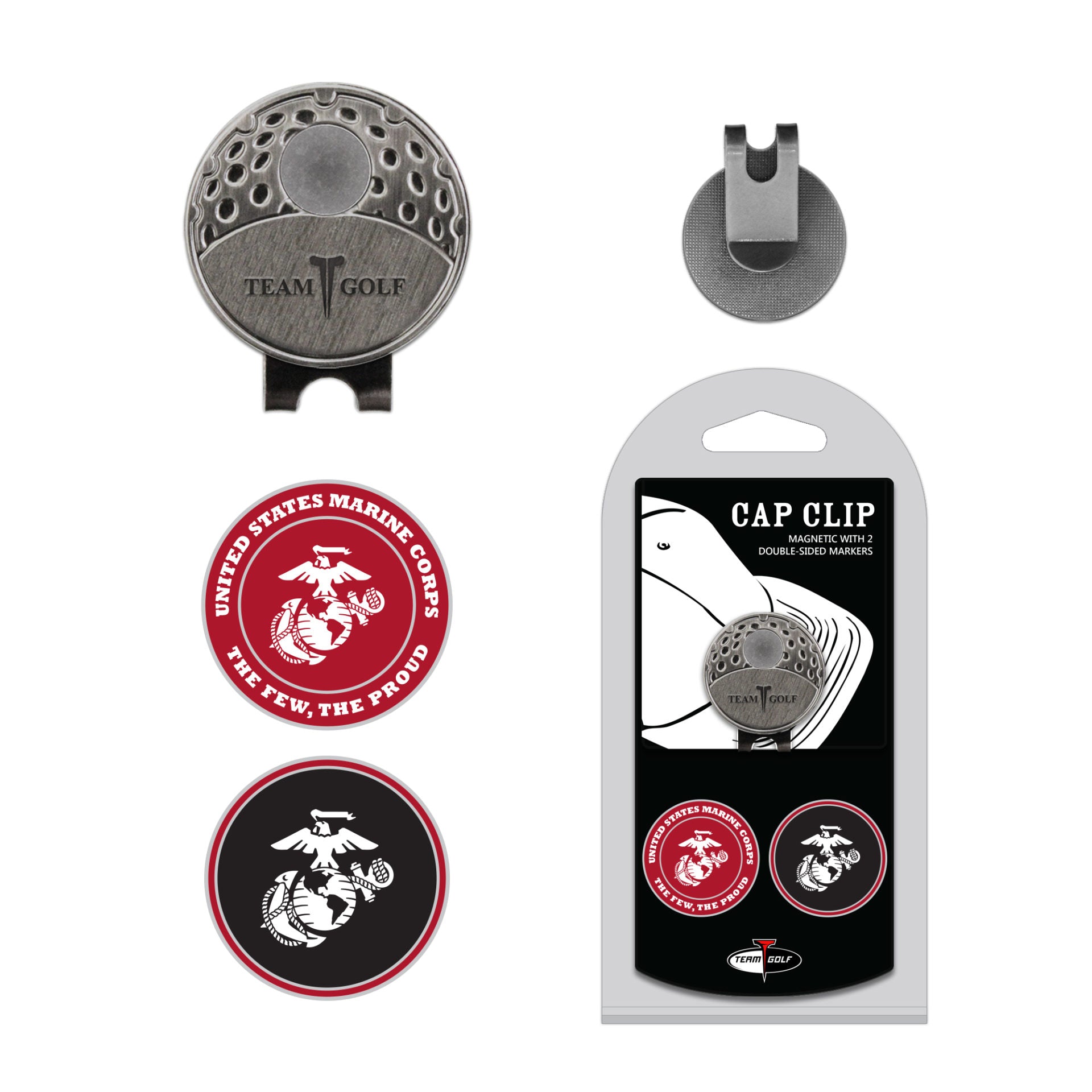 US MARINES 2 MKR CAP CLIP