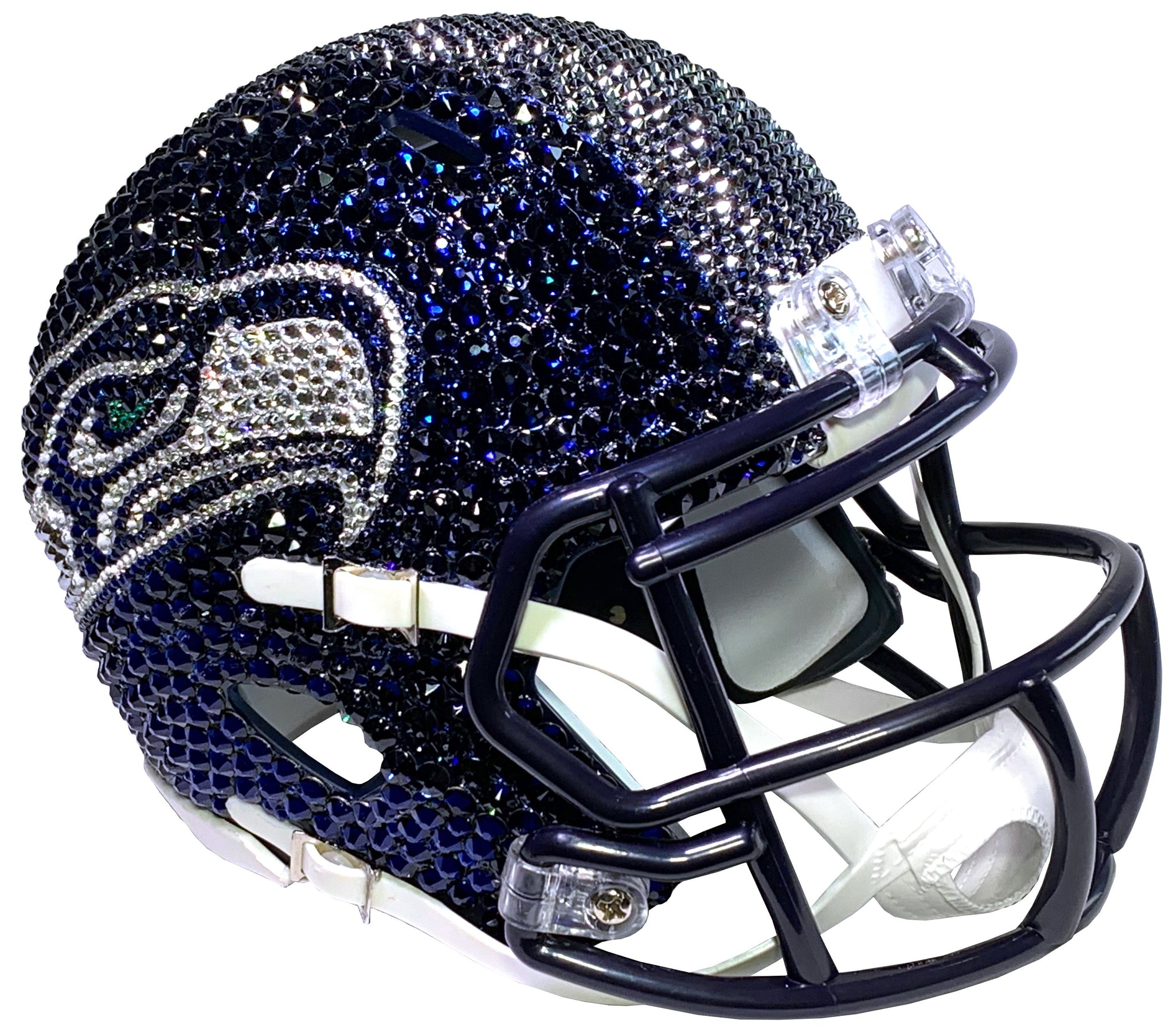 Seattle Seahawks Crystal Mini Helmet