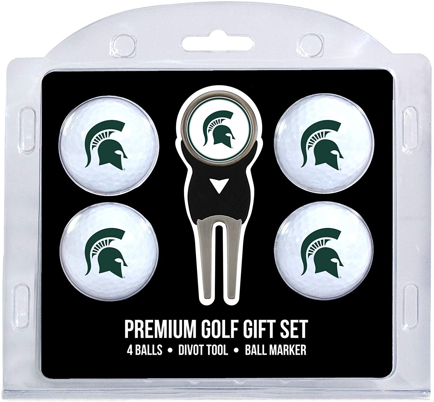 MICHIGAN ST 4 BALL GIFT SET
