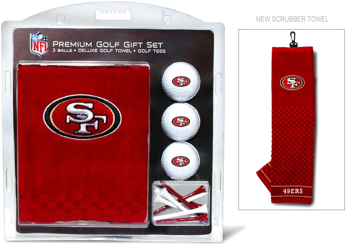 SAN FRANCISCO 49ERS EMBR GIFT SET