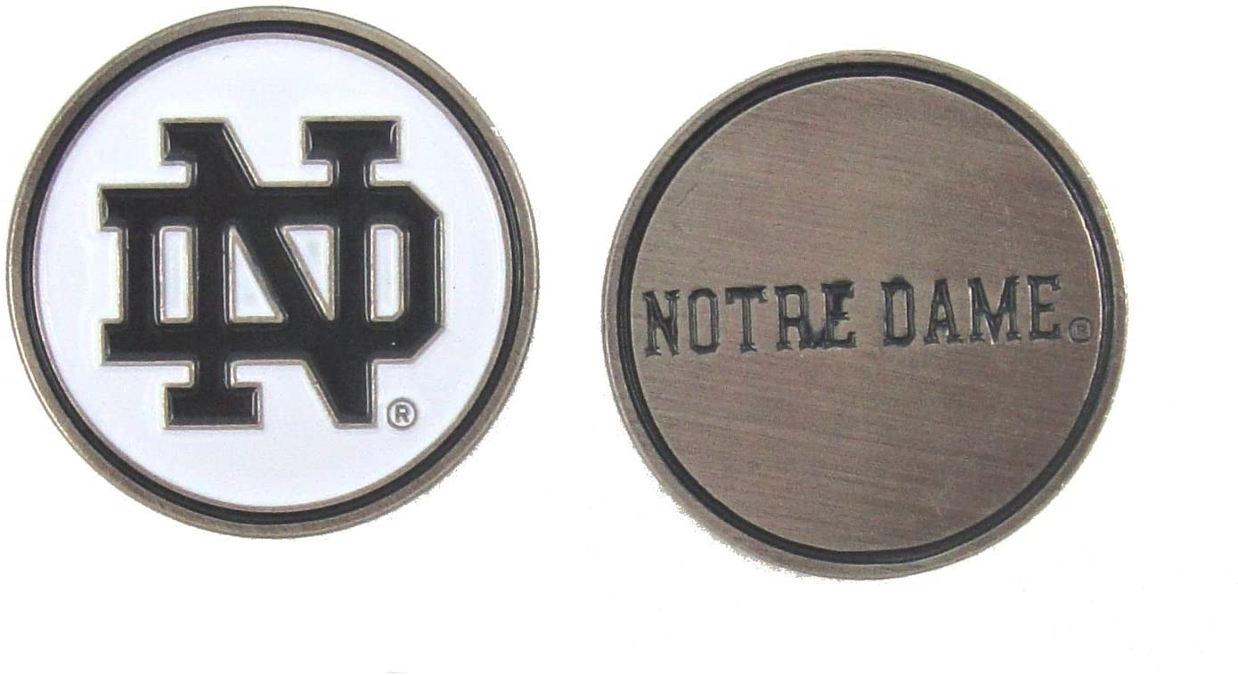 NOTRE DAME DOUBLE SIDED BALL MARKER