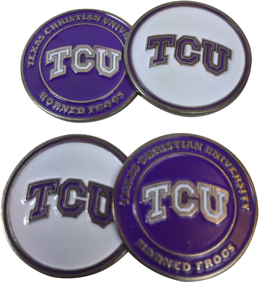 TEXAS CHRISTIAN DOUBLE SIDED BALL M
