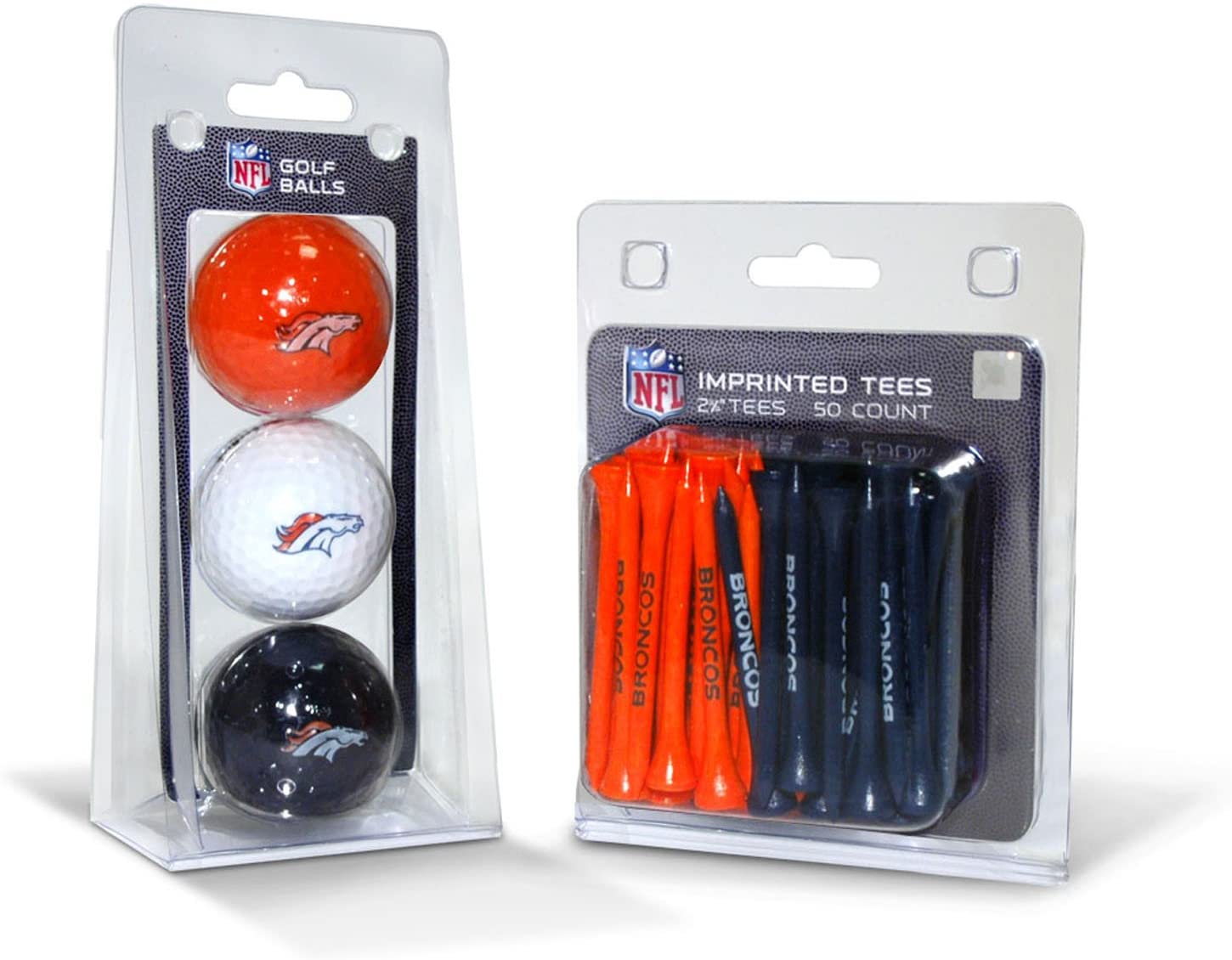 DENVER BRONCOS 3 BALL/50 TEE