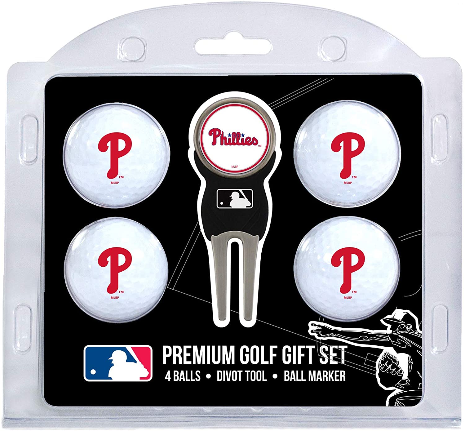 PHILADELPH PHILLIES 4 BALL GIFT SET