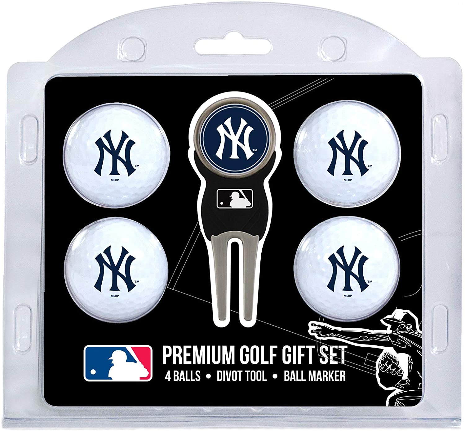 NEW YORK YANKEES 4 BALL GIFT SET