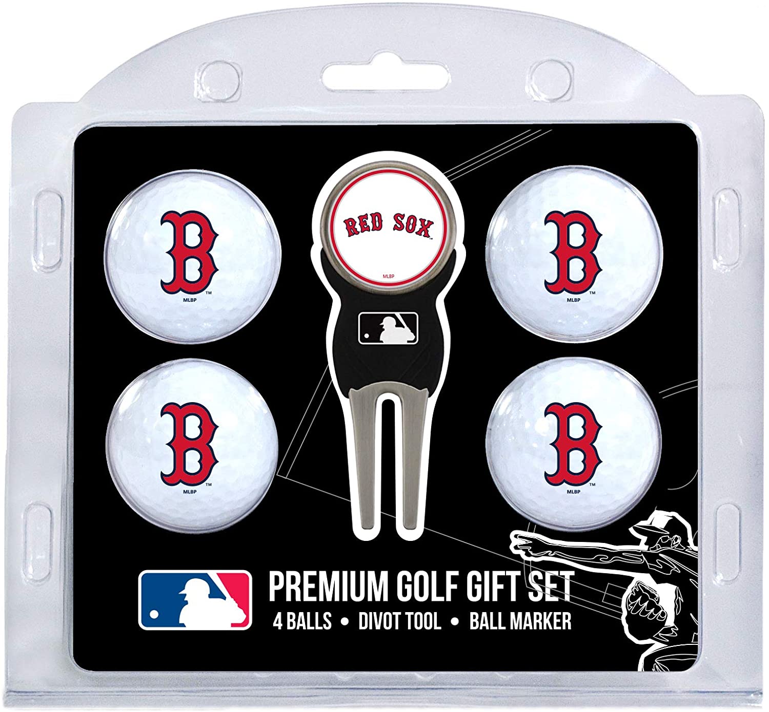 BOSTON RED SOX 4 BALL GIFT SET