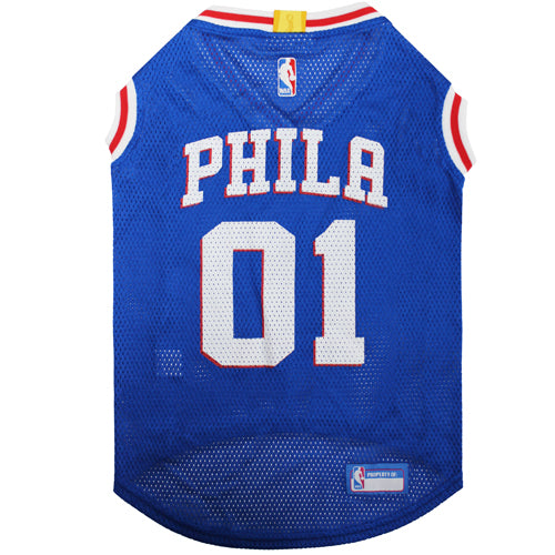 76ERS BASKETBALL MESH JERSEY