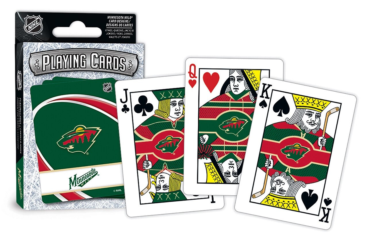 Minnesota Wild Playing Cards