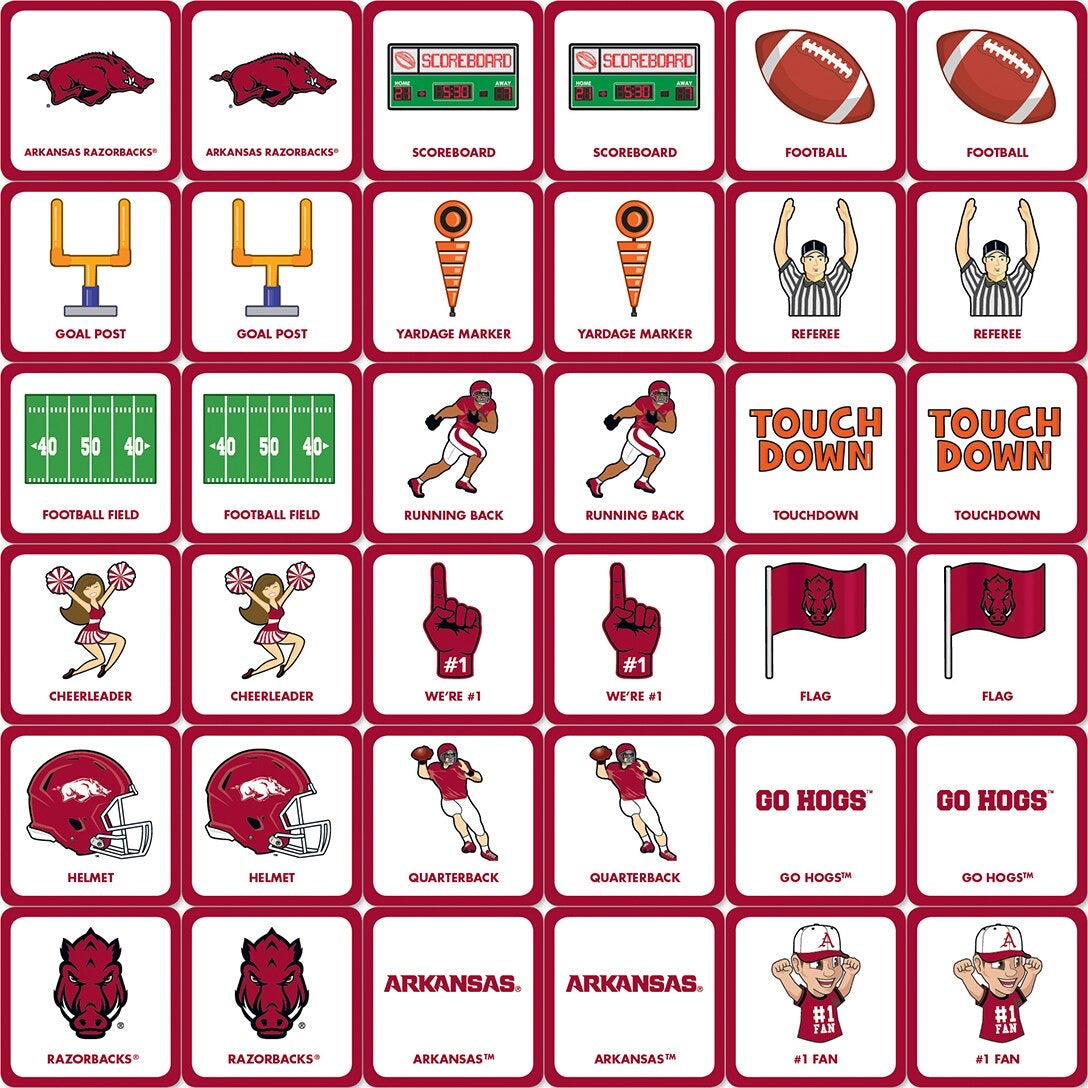 Arkansas Matching Game