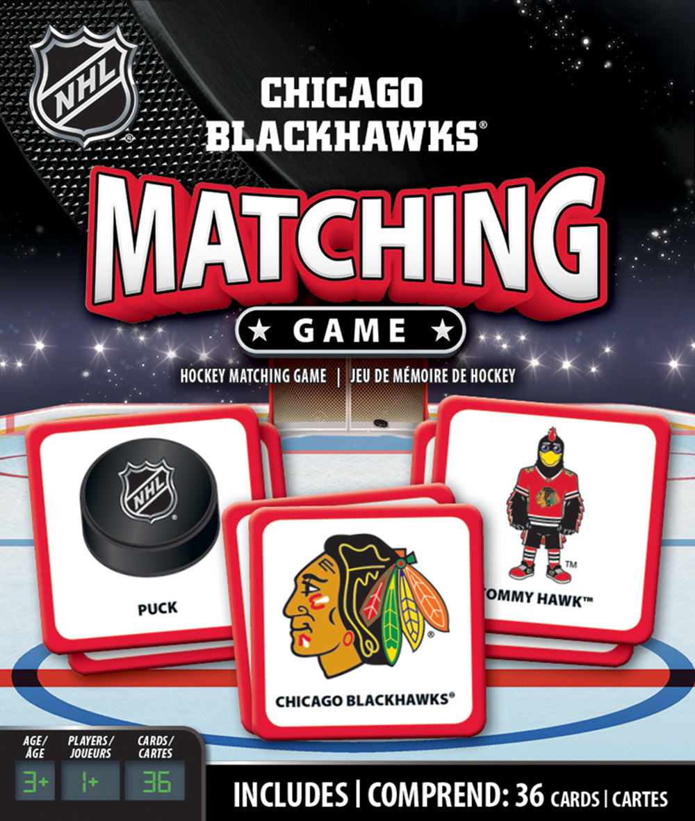 Chicago Blackhawks Matching Game