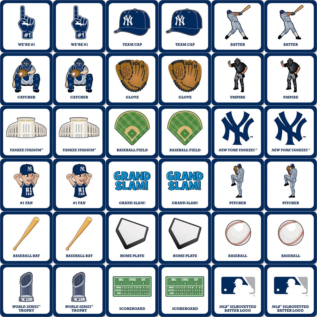 New York Yankees Matching Game