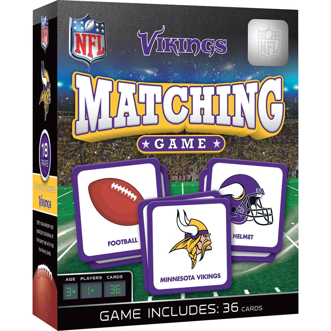 Minnesota Vikings Matching Game