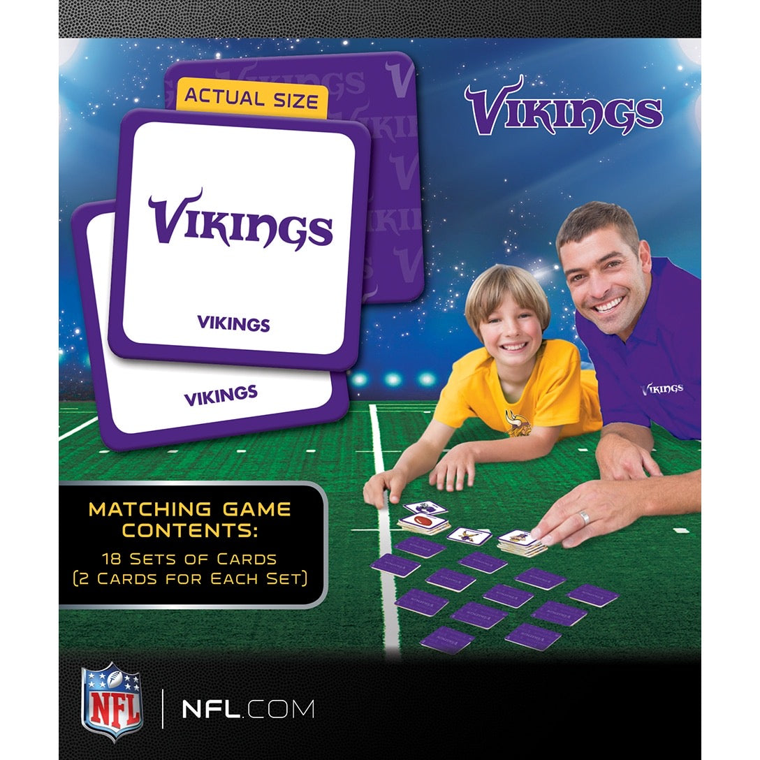 Minnesota Vikings Matching Game