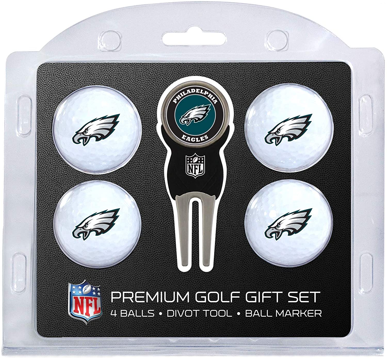 PHILADELPHIA EAGLES 4 BALL GIFT SET