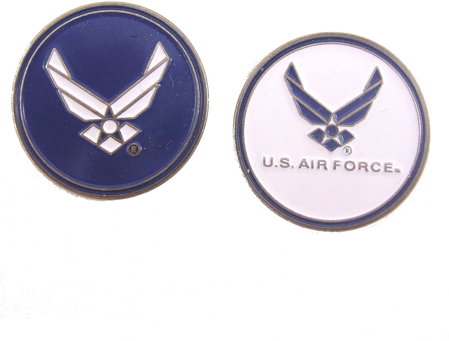 US AIR FORCE DOUBLE SIDED BALL MARK