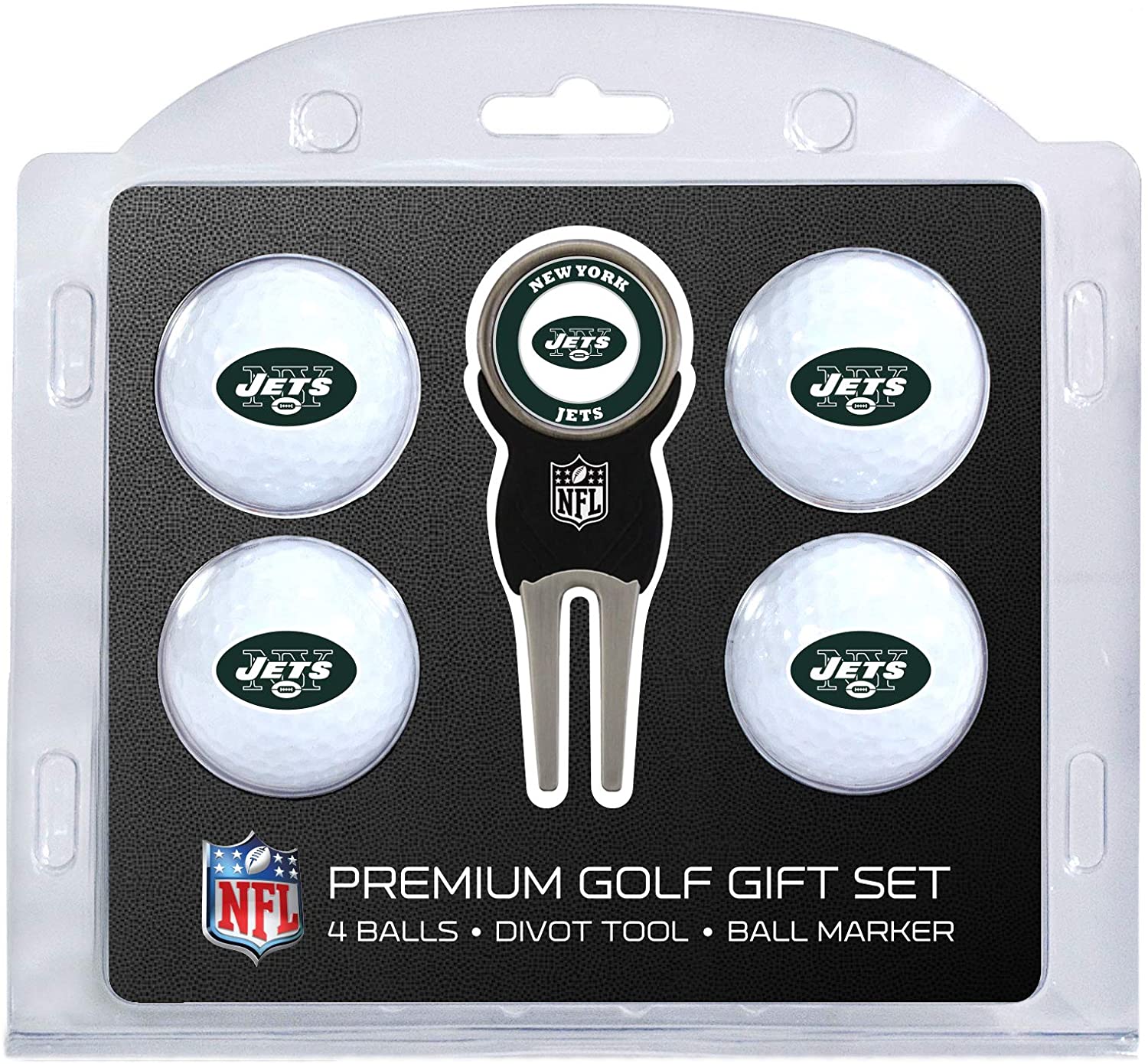 NEW YORK JETS 4 BALL GIFT SET