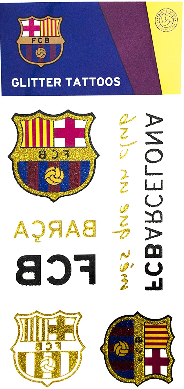 BARCELONA SINGLE SHEET GLITTER TATTOO