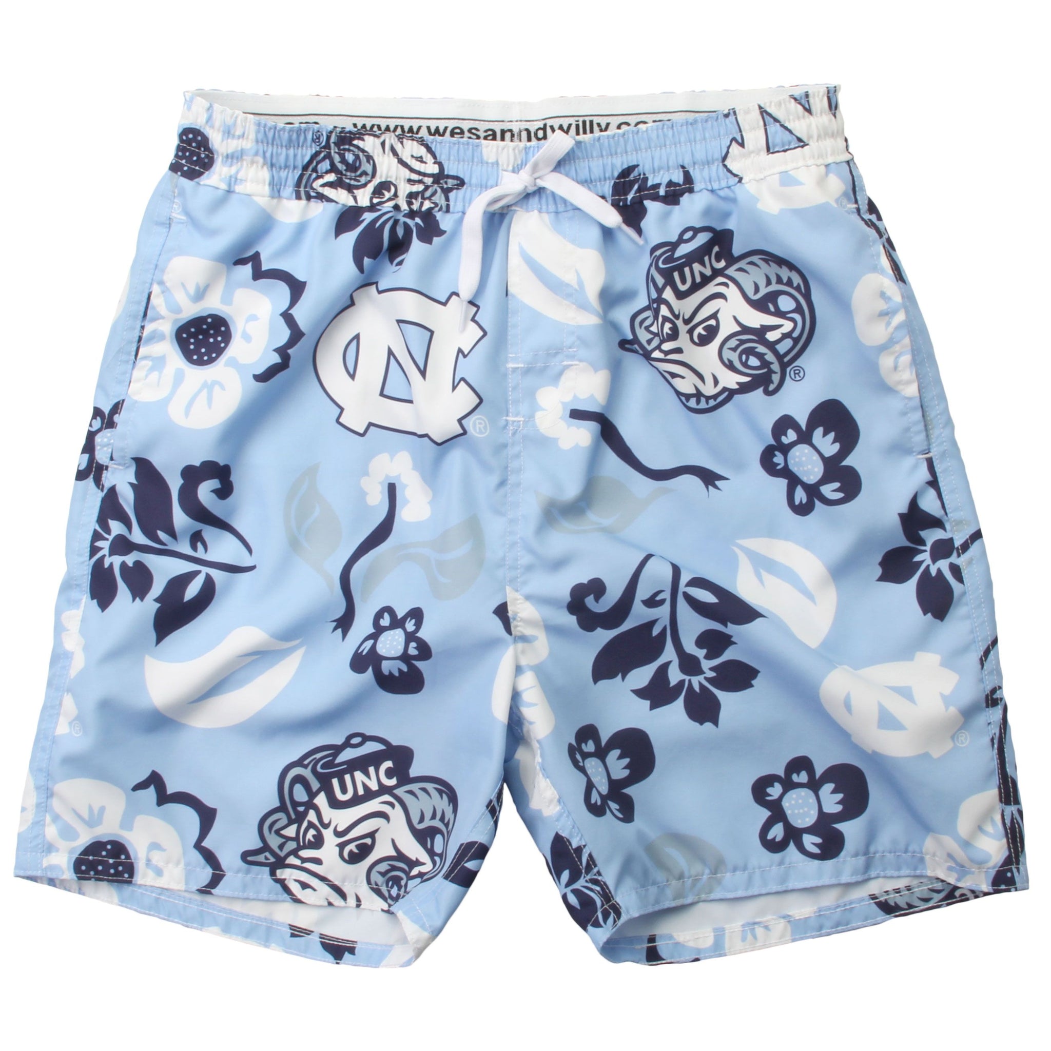 Mens UNC Floral Volley