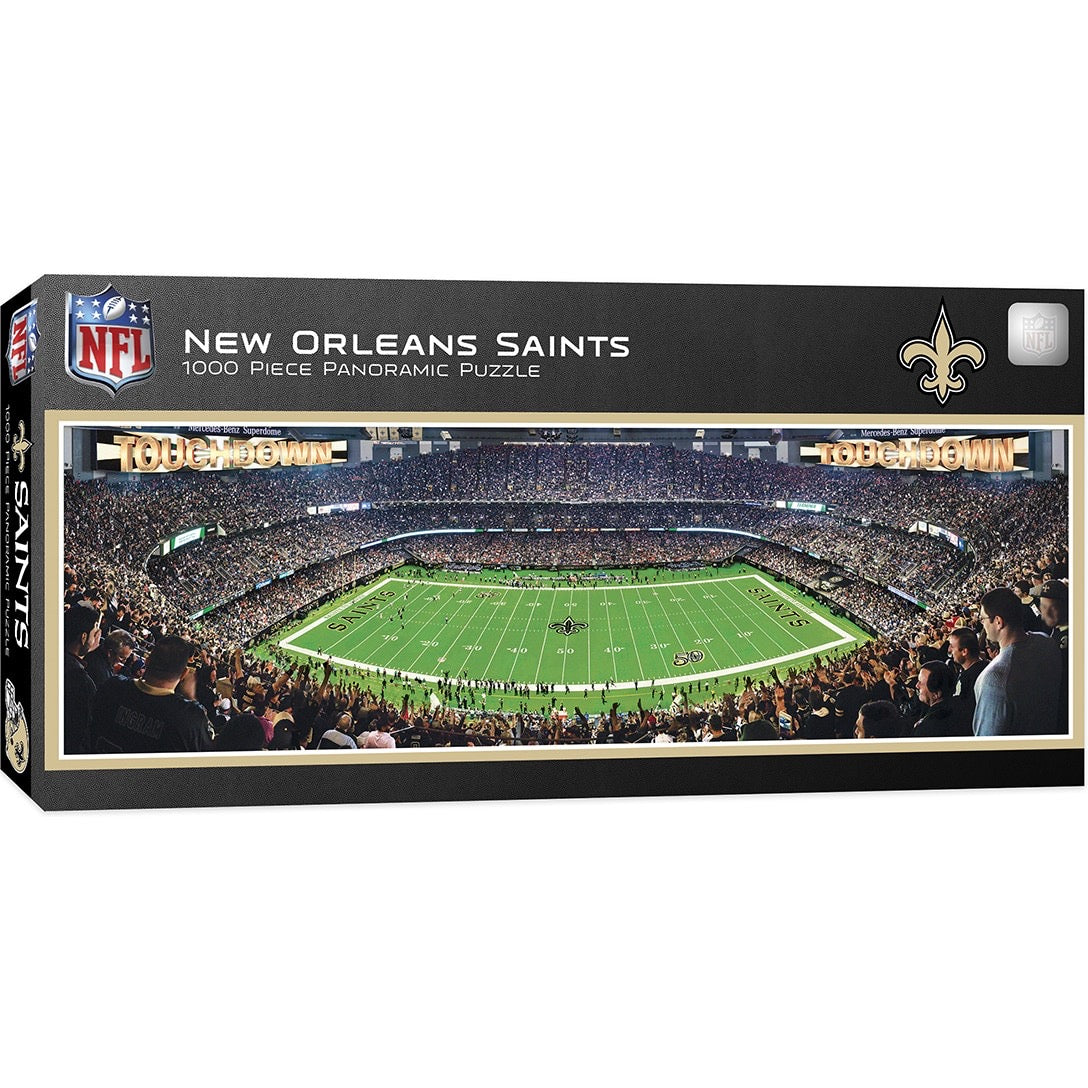 New Orleans Saints 1000pc Panoramic Puzzle
