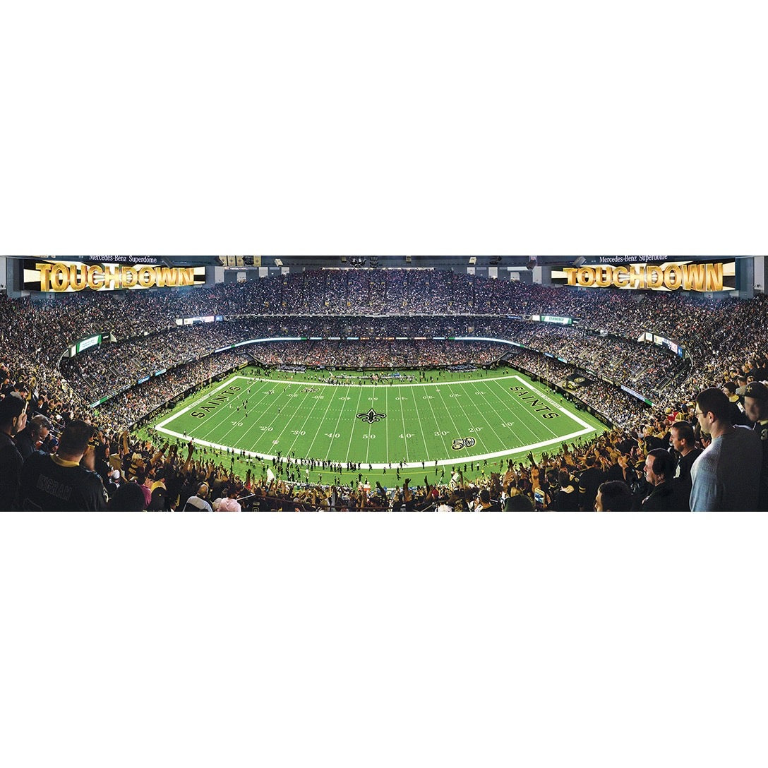 New Orleans Saints 1000pc Panoramic Puzzle