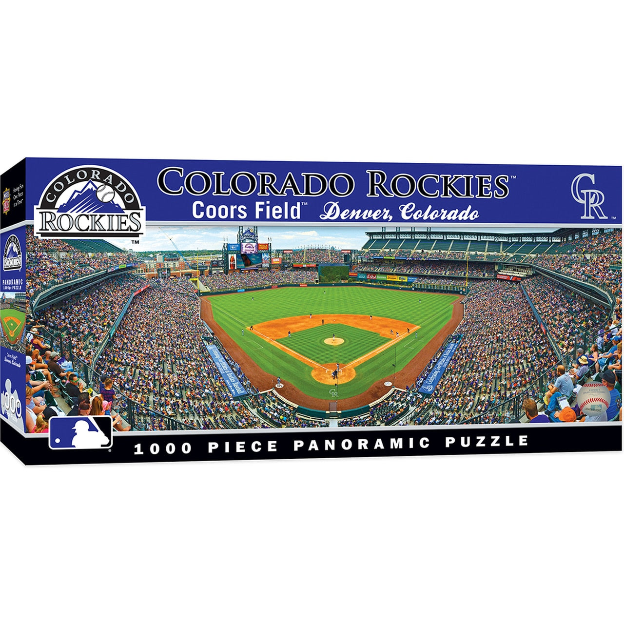 Colorado Rockies 1000pc Panoramic Puzzle