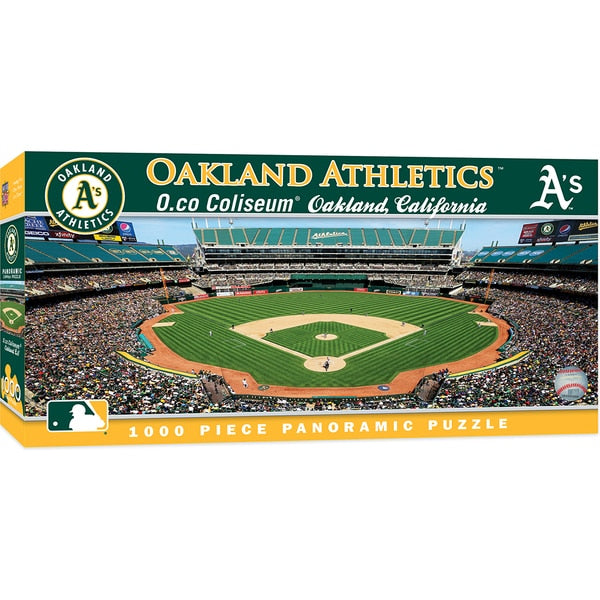 Oakland Athletics 1000pc Panoramic Puzzle