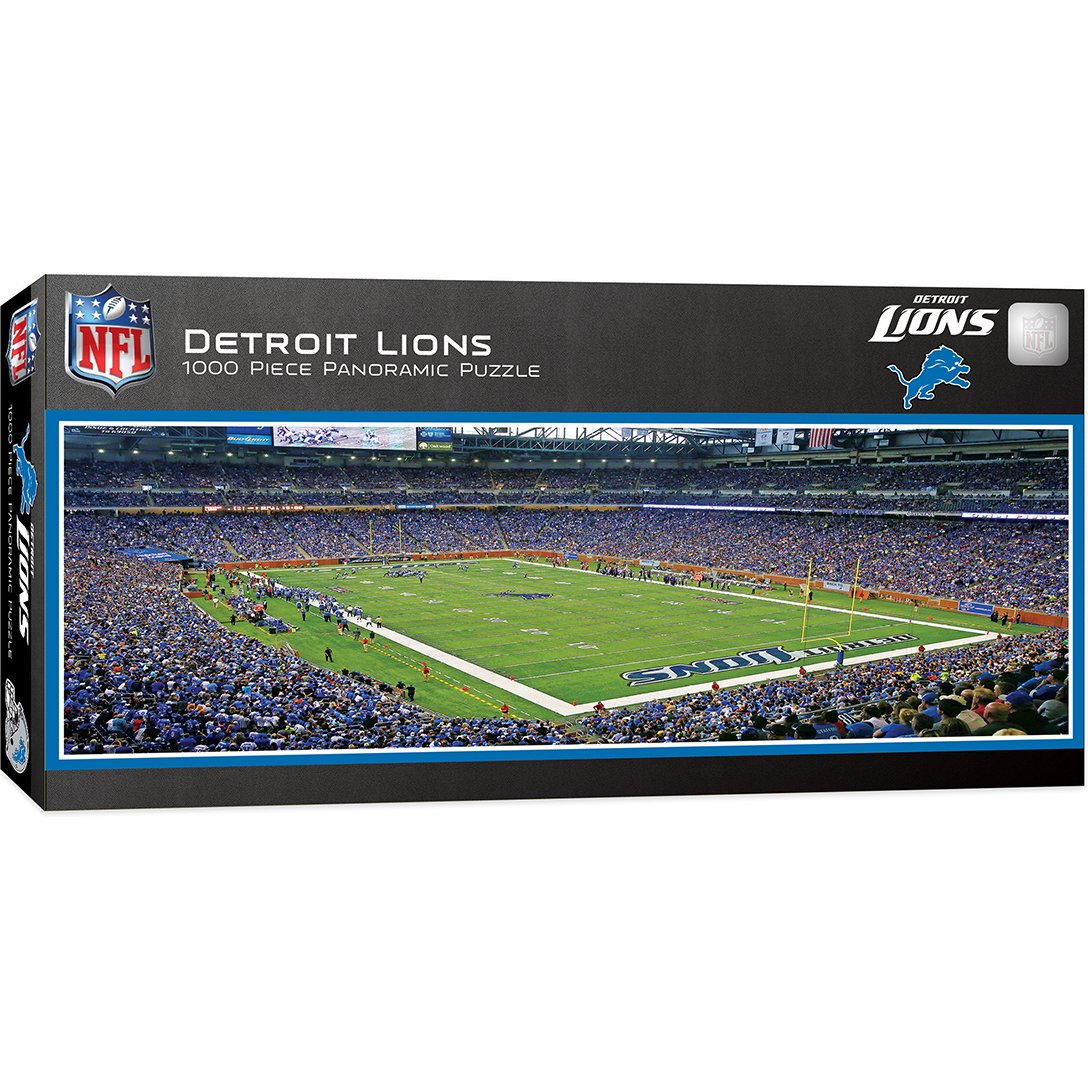 Detroit Lions 1000pc Panoramic Puzzle