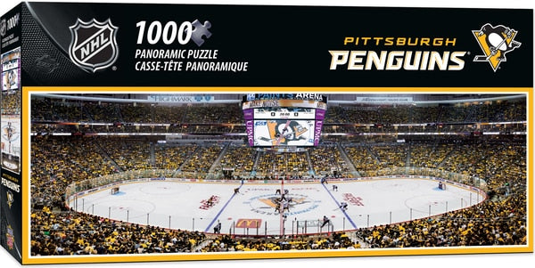 Pittsburgh Penguins 1000pc Panoramic Puzzle