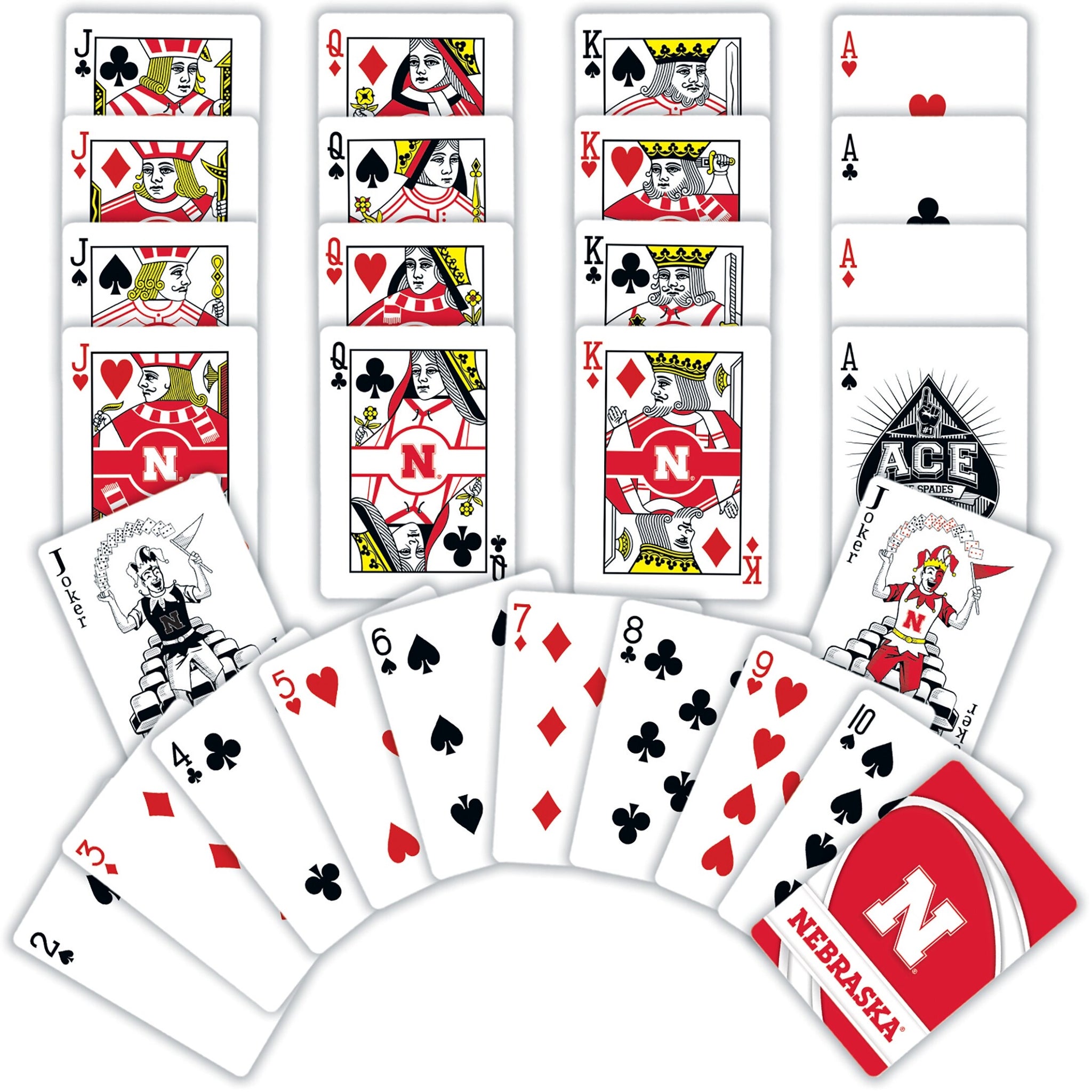 Nebraska Playing Cards