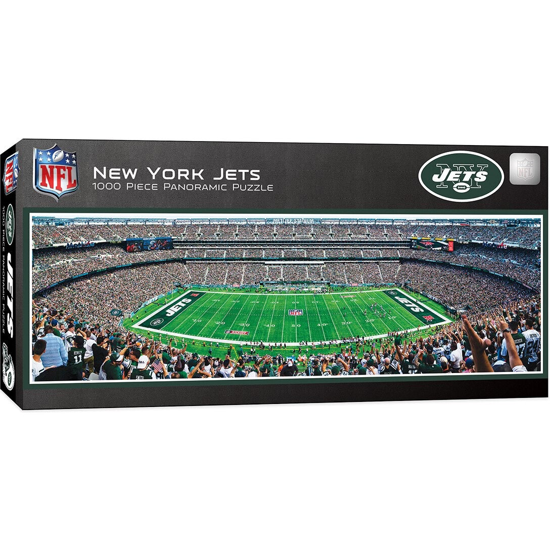 New York Jets 1000pc Panoramic Puzzle