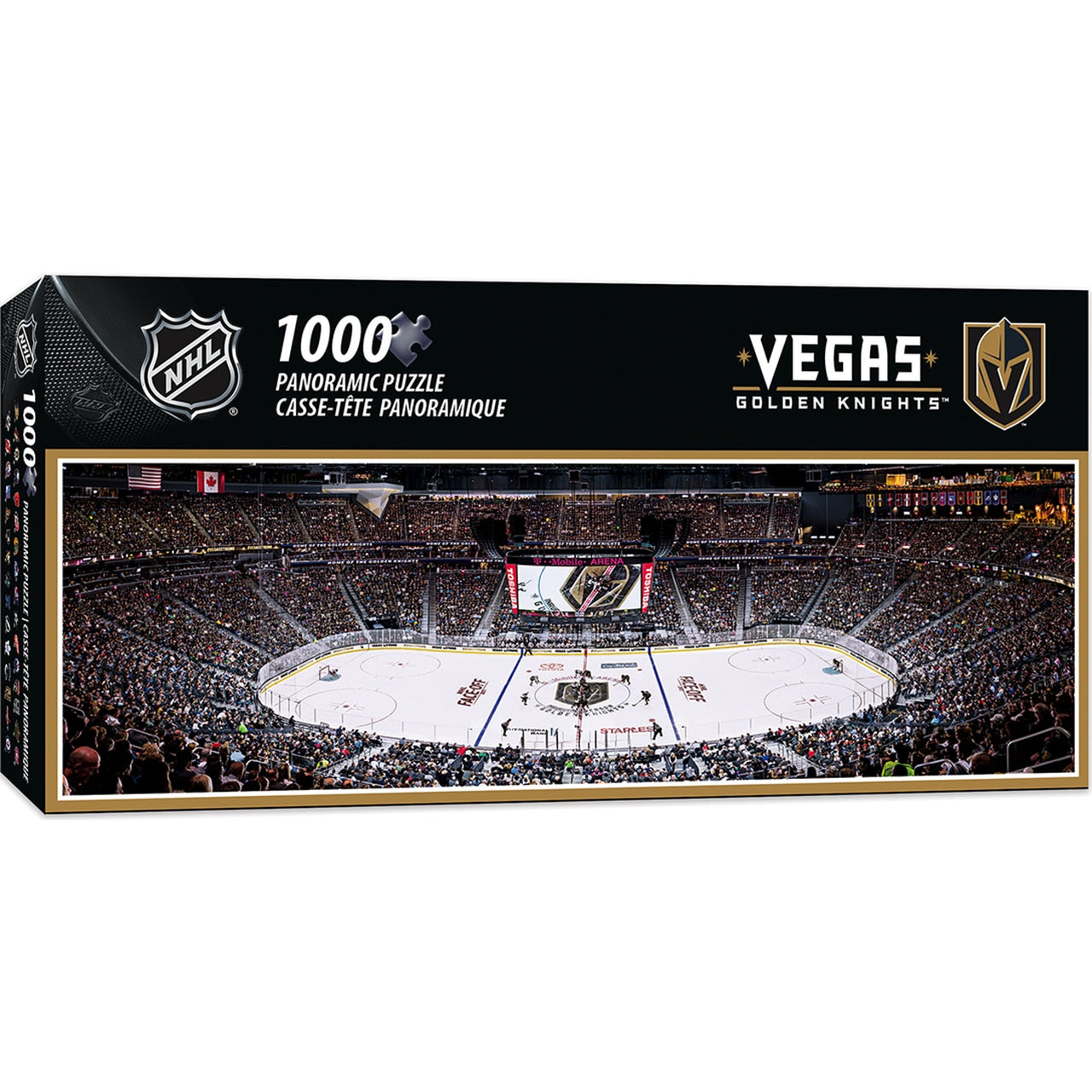 Vegas Golden Knights 1000pc Panoramic Puzzle