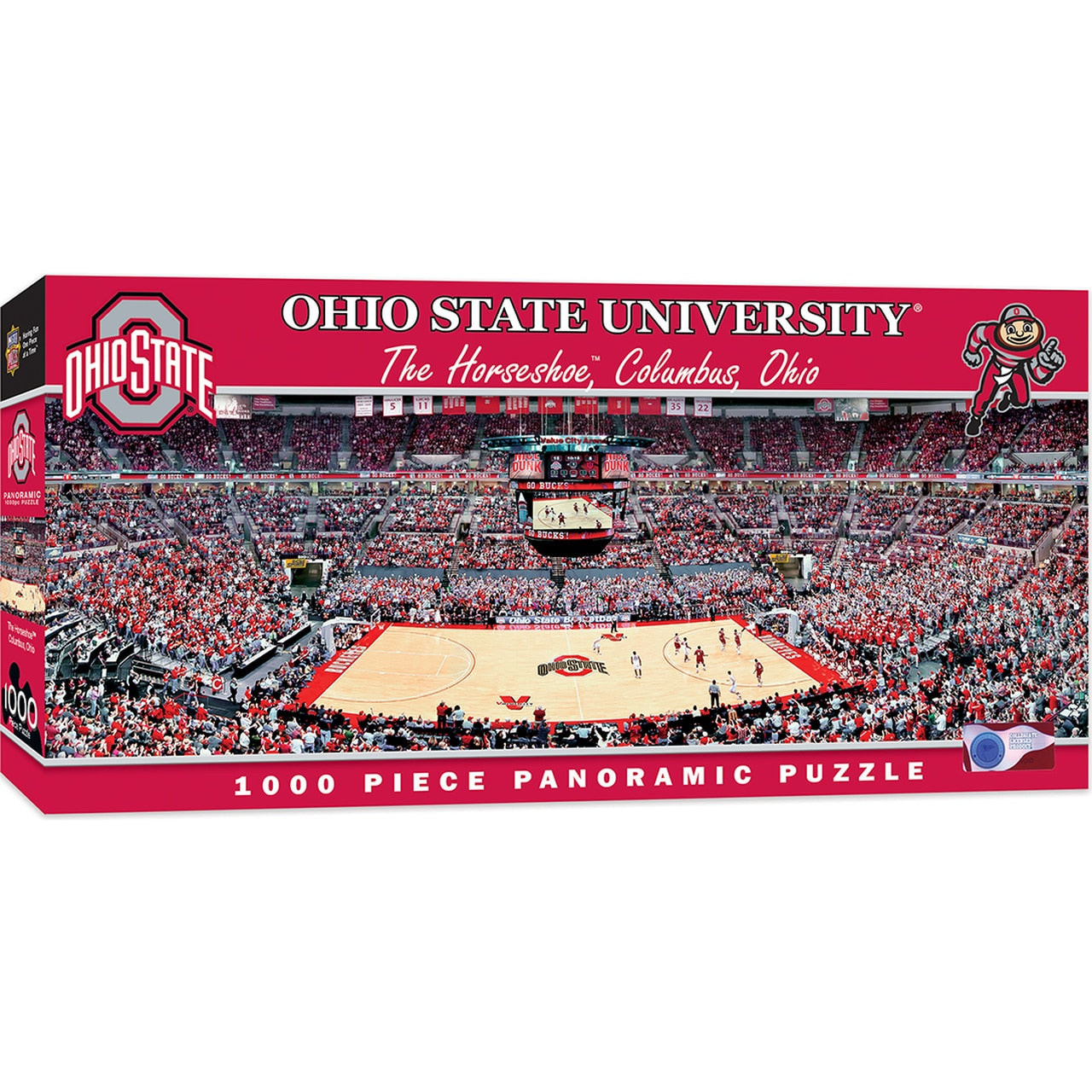 Ohio State Basketball 1000pc Panoramic Puzzle
