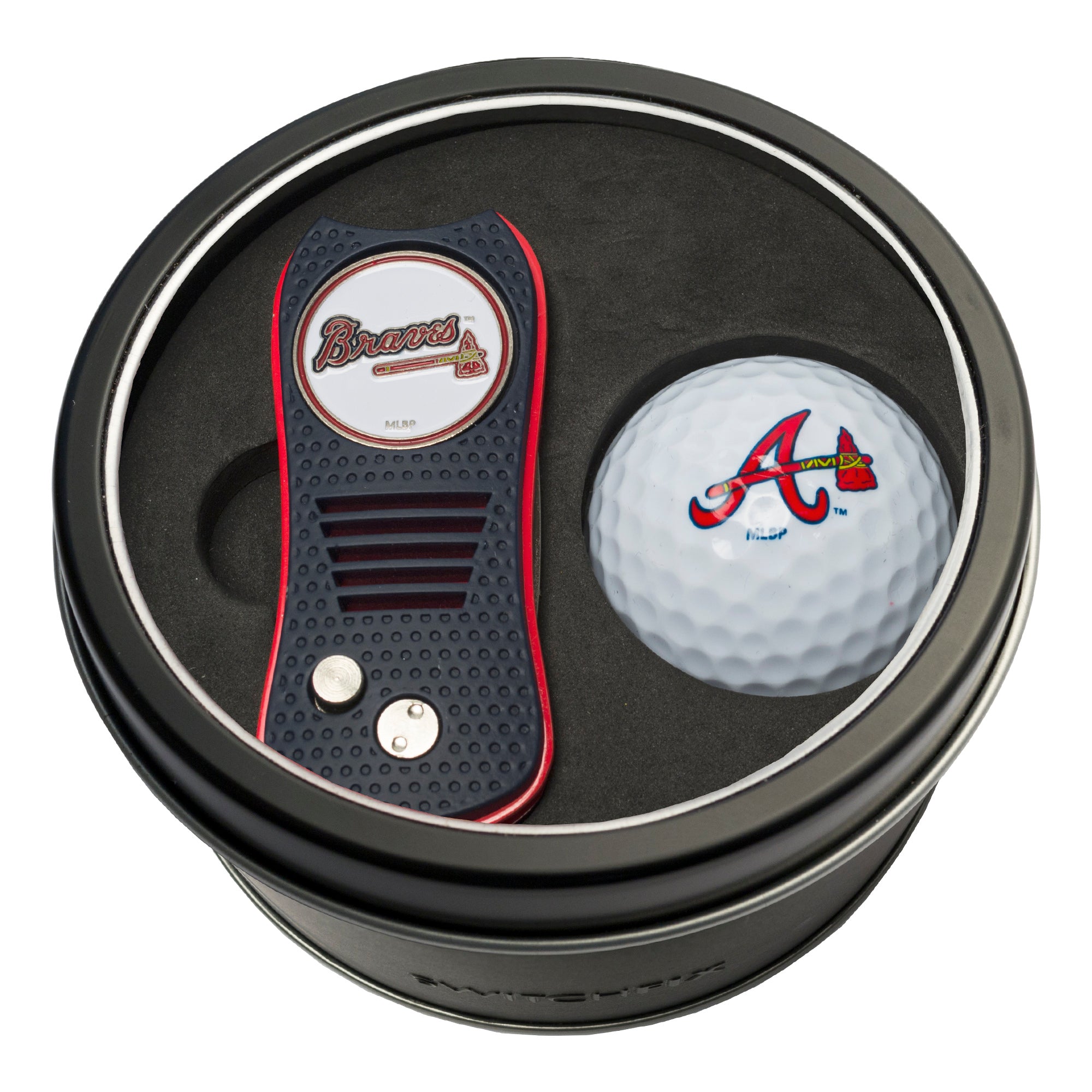 ATLANTA BRAVES SWITCH BALL TIN