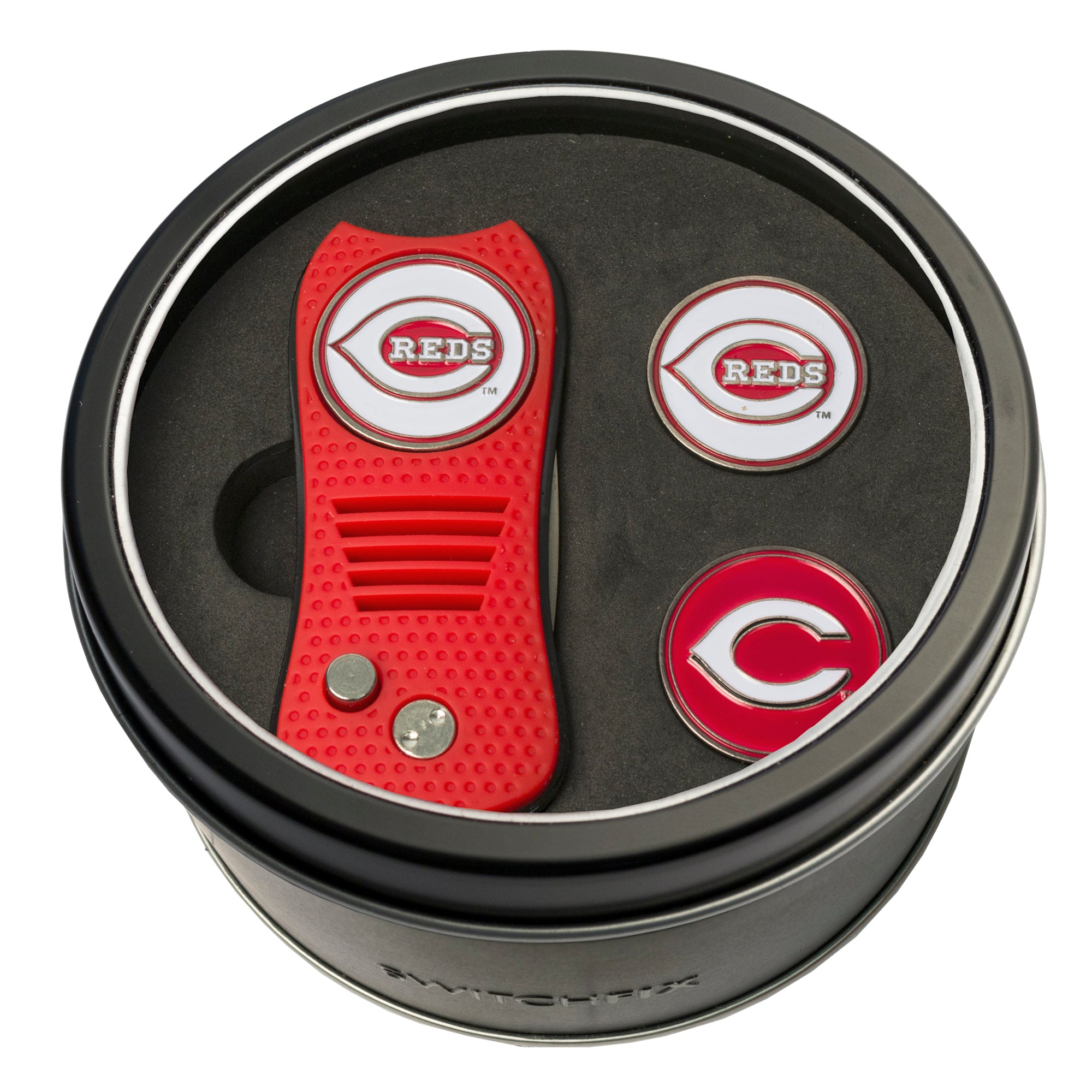 CINCINNATI REDS SWITCH MARKERS TIN