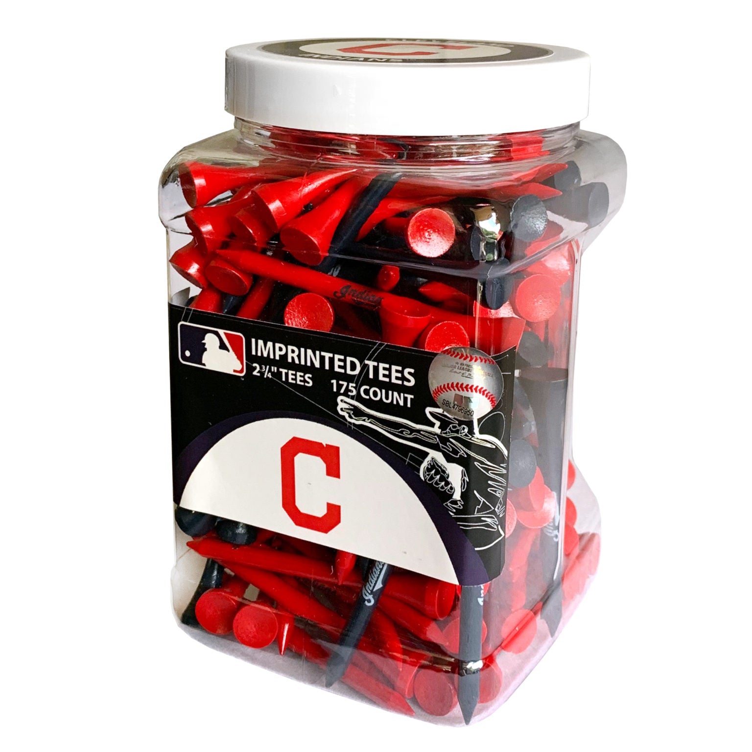 CLEVELAND INDIANS 175 TEE JAR