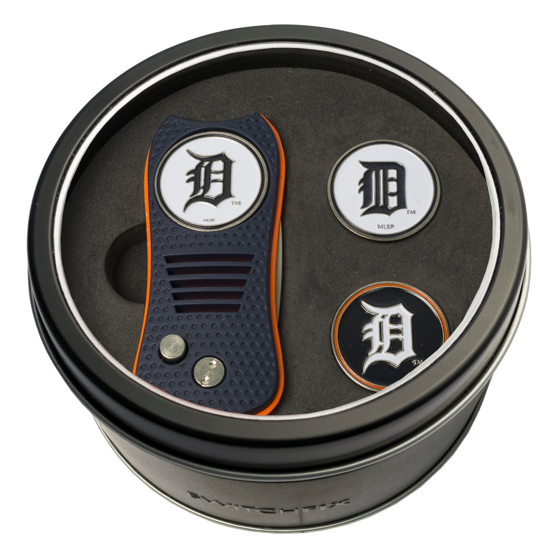 DETROIT TIGERS SWITCH MARKERS TIN