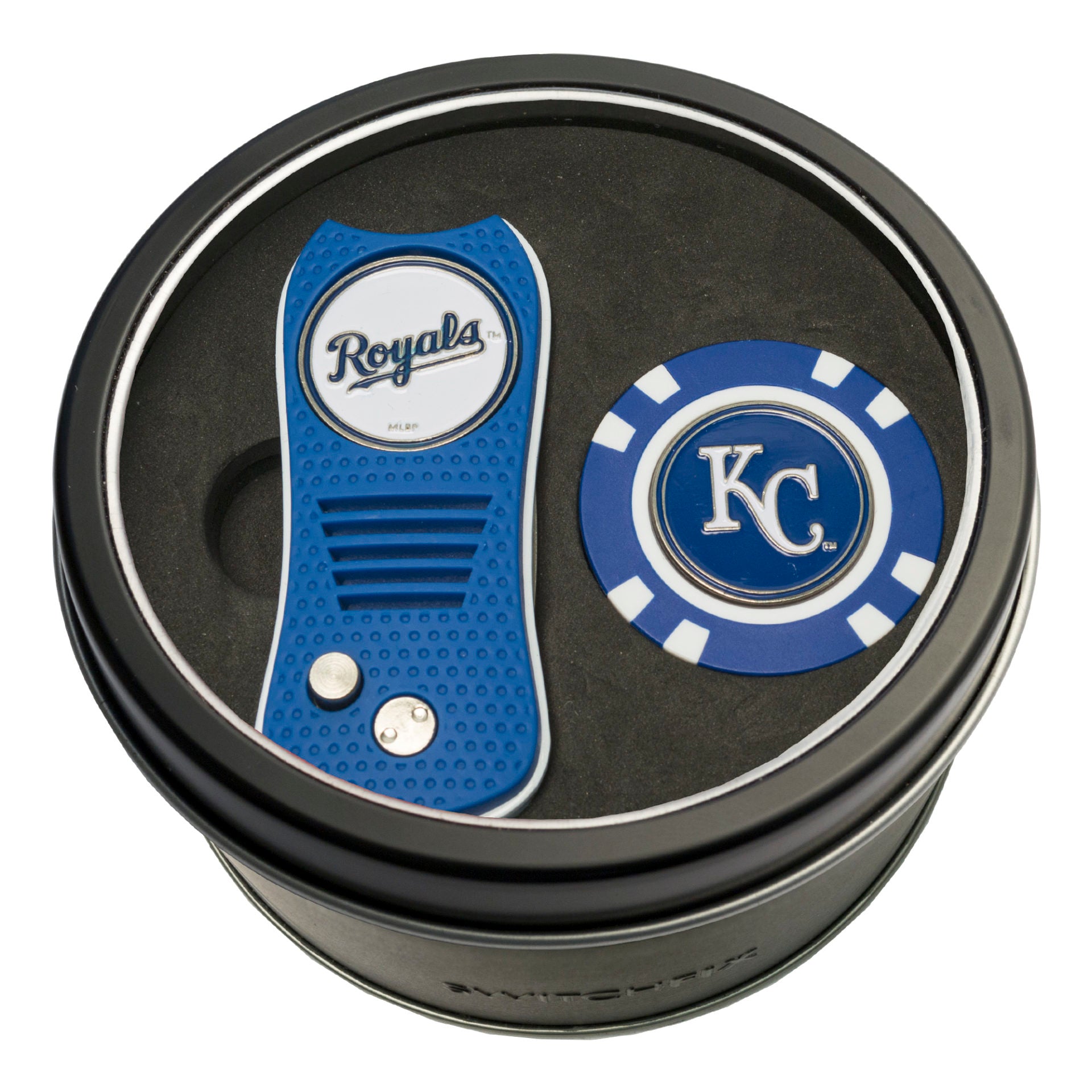 KANSAS CITY ROYALS SWITCH CHIP TIN