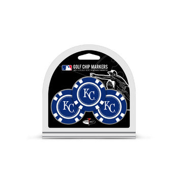 KANSAS CITY ROYALS 3 PK GOLF CHIP