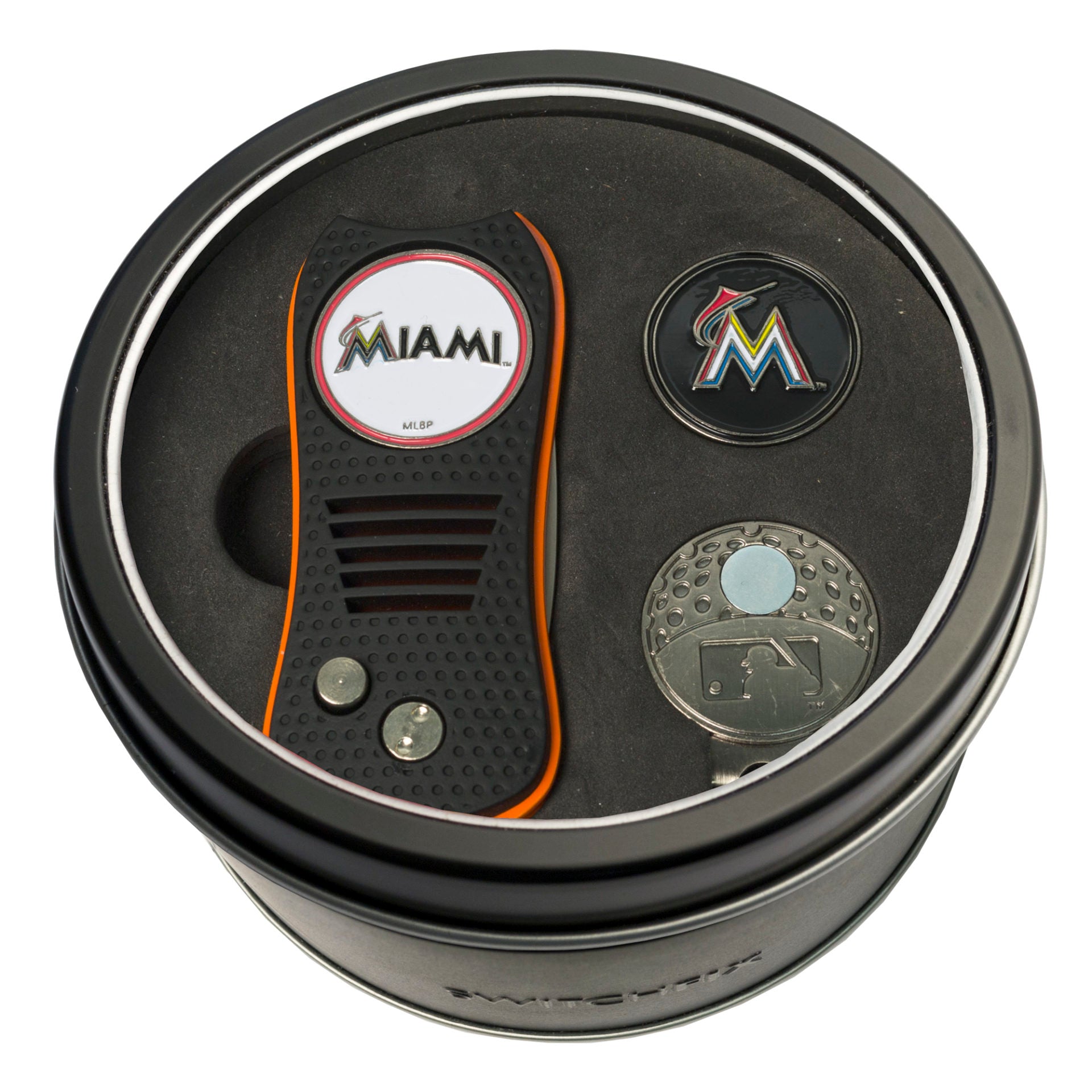 MIAMI MARLINS SWITCH CAP CLIP TIN