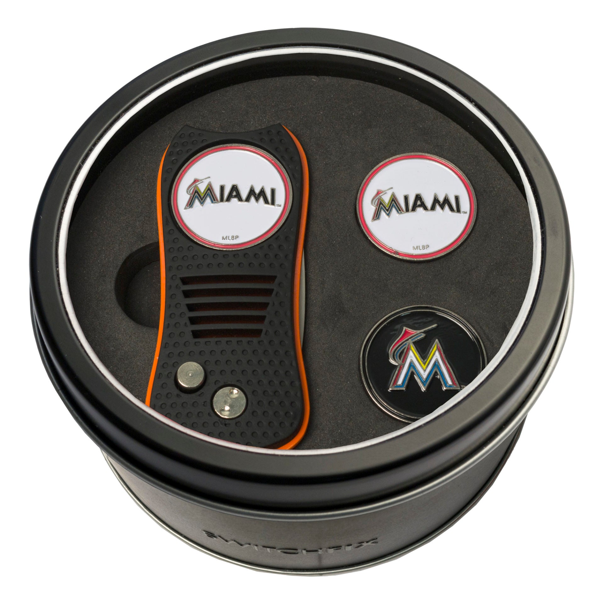 MIAMI MARLINS SWITCH MARKERS TIN