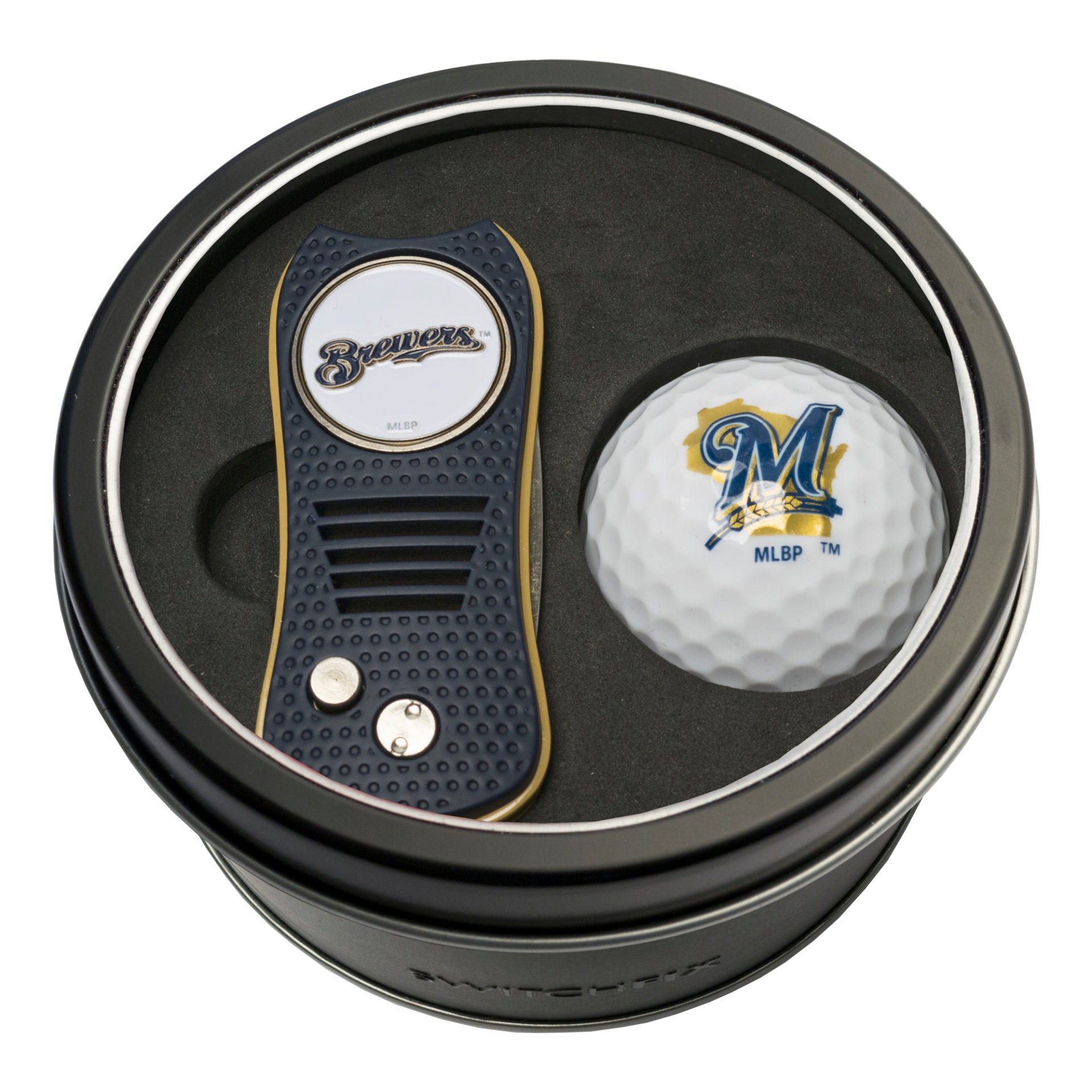 MILWAUKEE BREWERS SWITCH BALL TIN