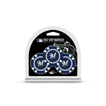 MILWAUKEE BREWERS 3 PK GOLF CHIP