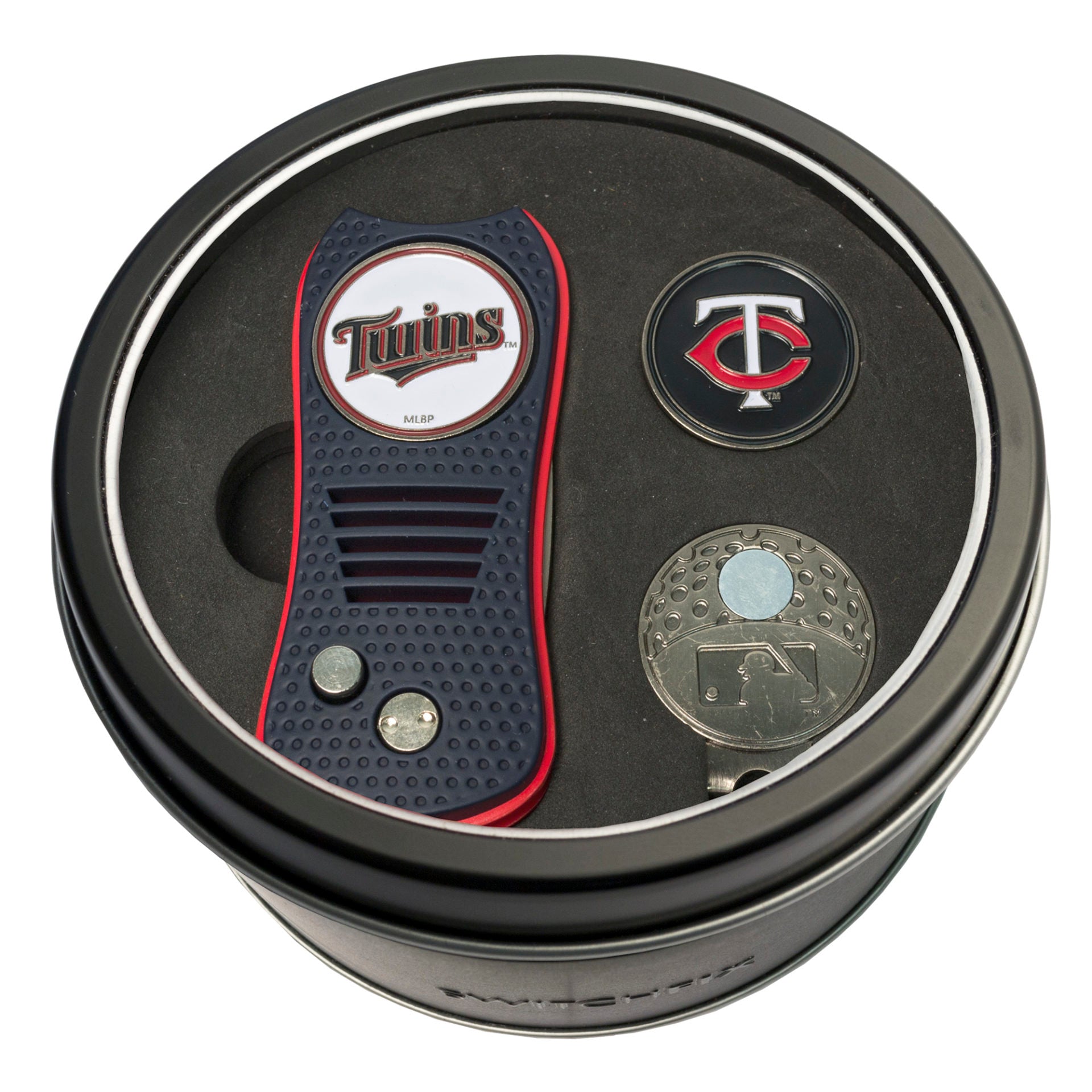 MINNESOTA TWINS SWITCH CAP CLIP TIN