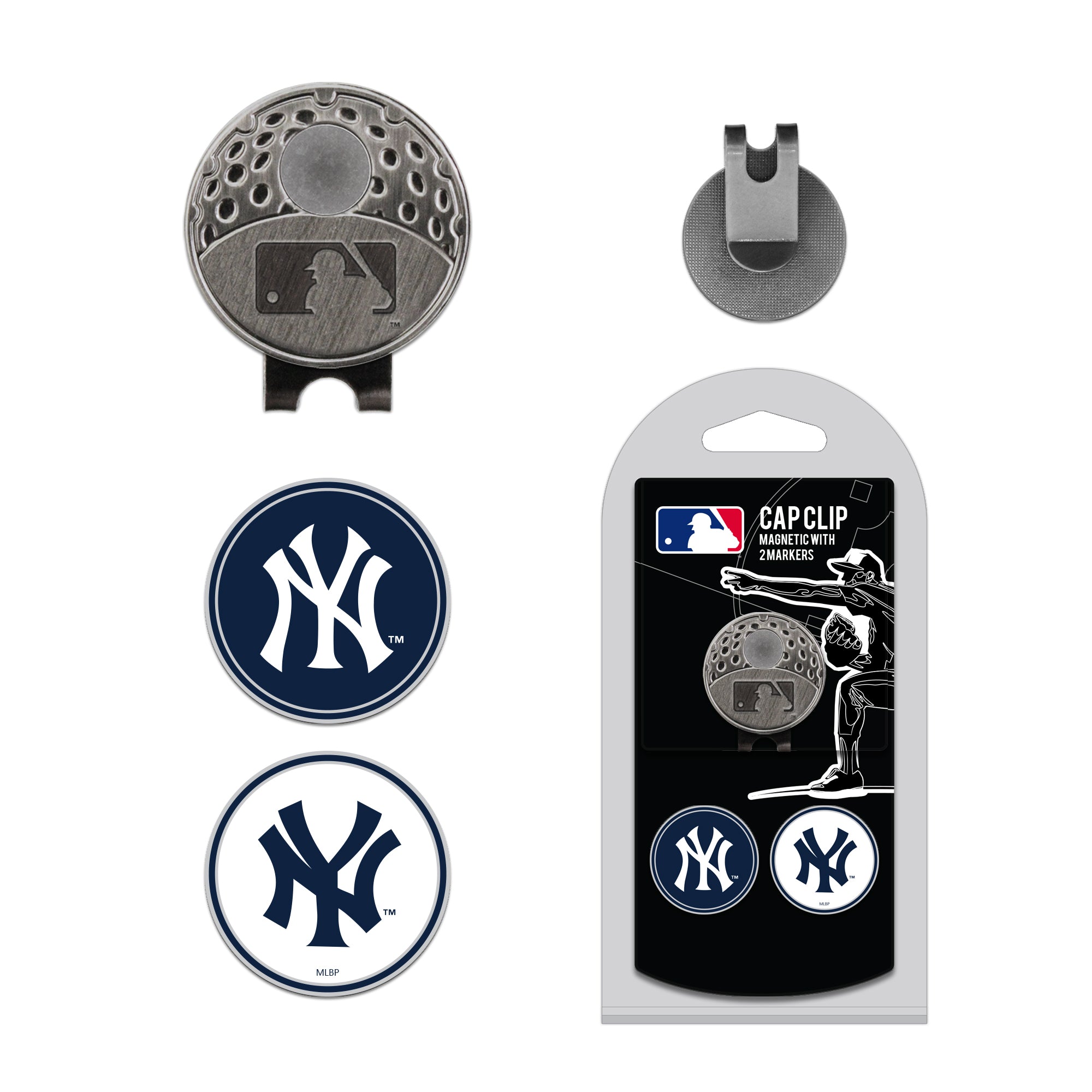 NEW YORK YANKEES 2 MKR CAP CLIP