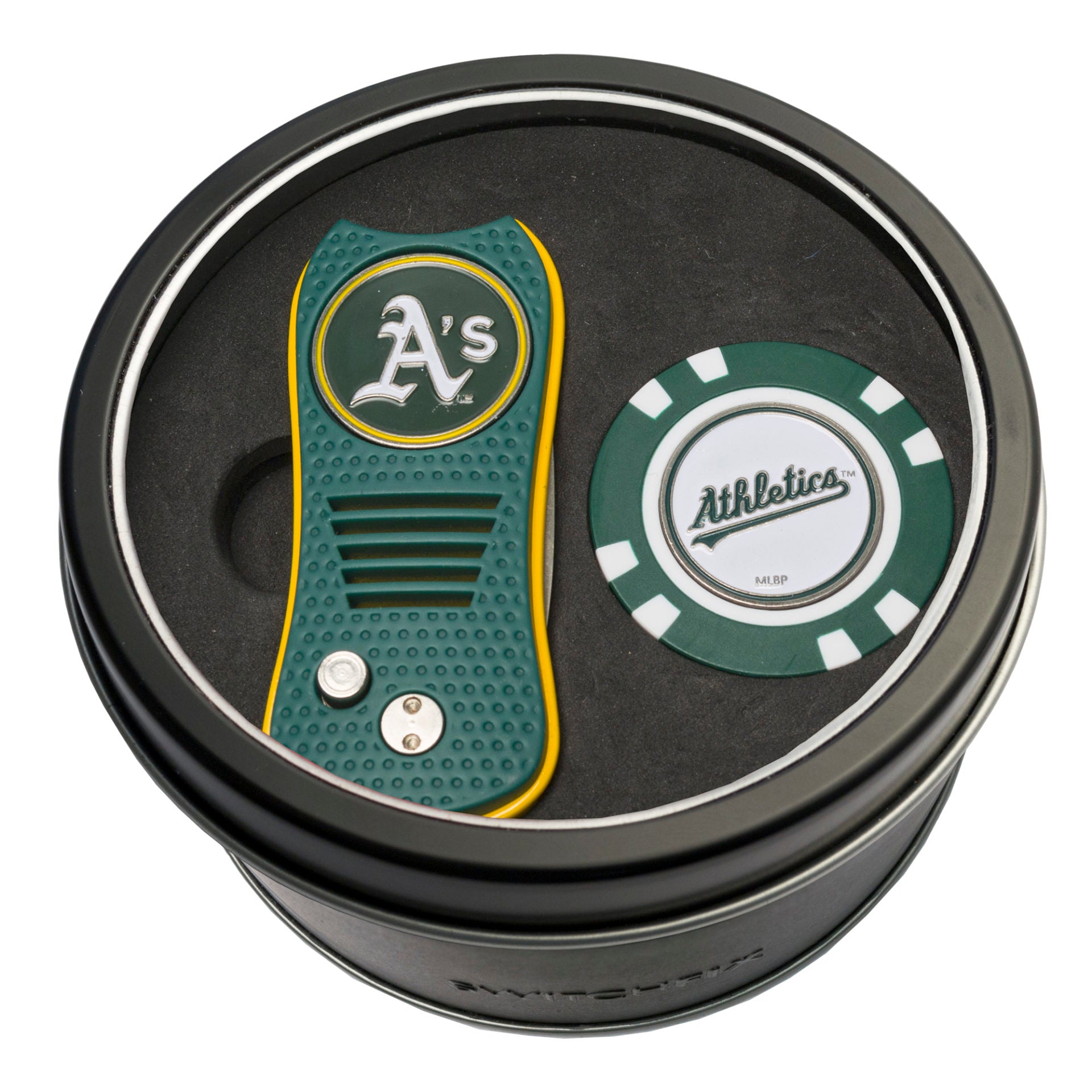 OAKLAND ATHLETICS SWITCH CHIP TIN