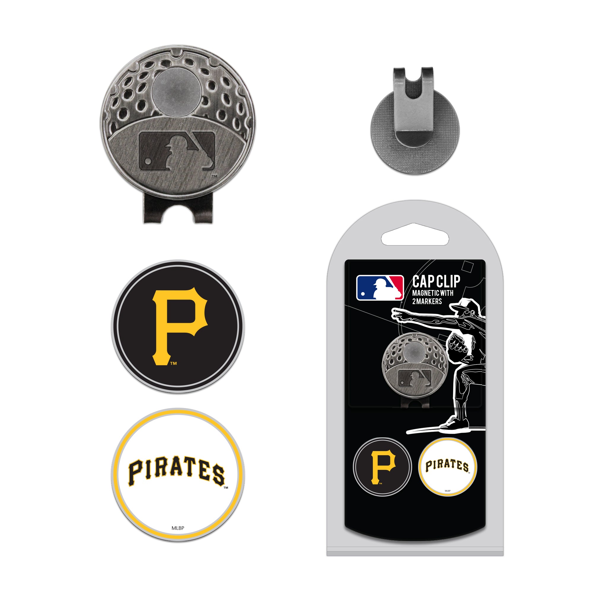 PITTSBURGH PIRATES 2 MKR CAP CLIP