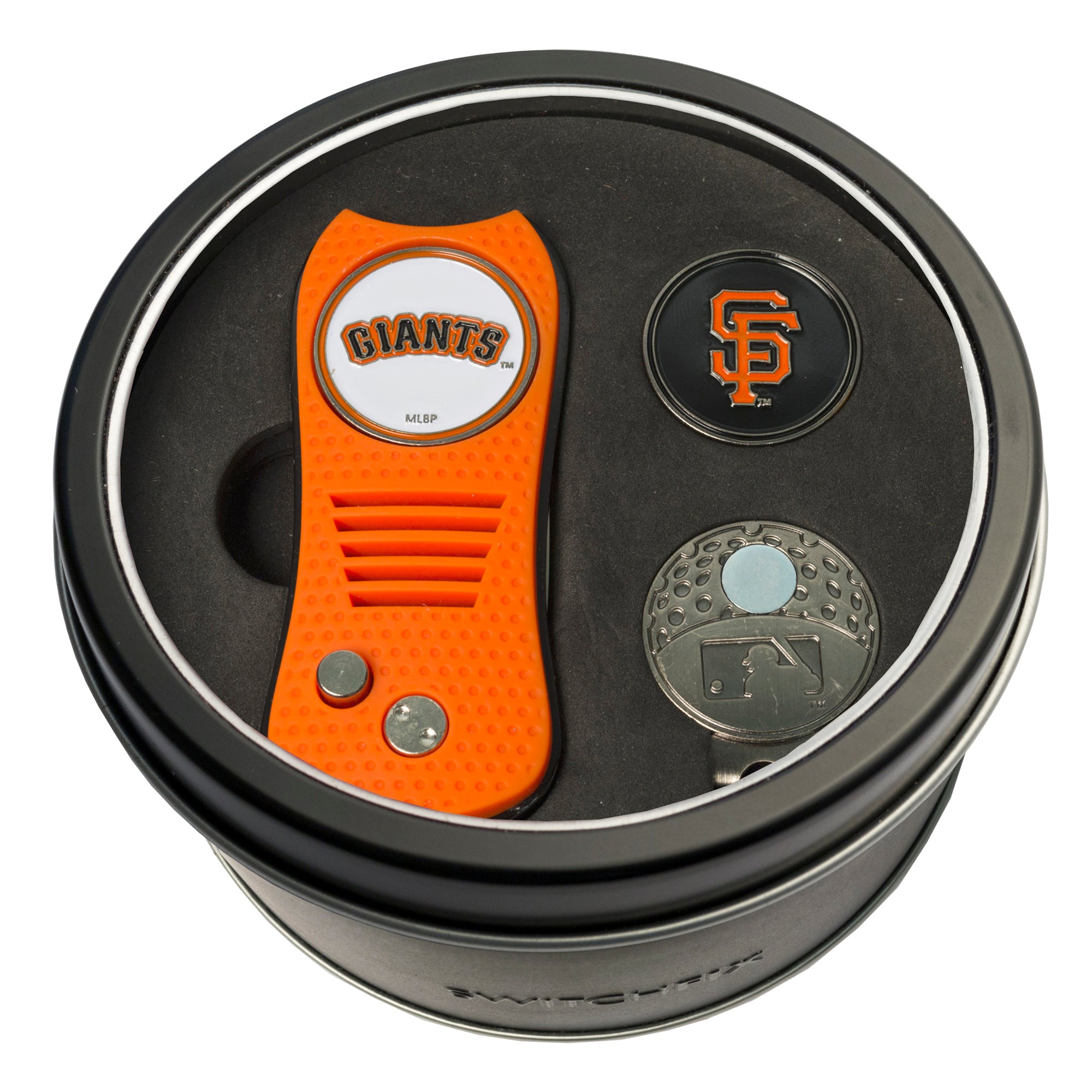 SAN FRAN GIANTS SWITCH CAP CLIP TIN