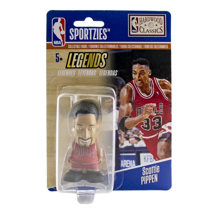 NBA Chicago Bulls Scottie Pippen Sportzies Collectible Figurine