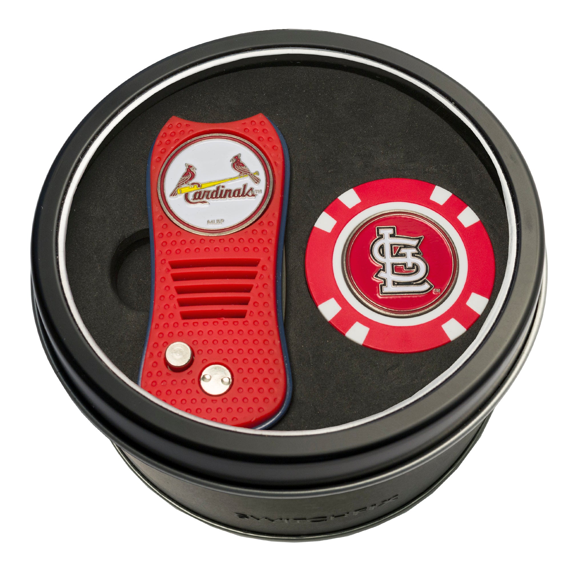 ST LOUIS CARDINALS SWITCH CHIP TIN